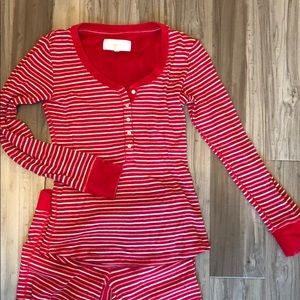 Victoria’s Secret Christmas/holiday thermal pj set
